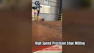 Non-Pressure Beam Dual-Drive Dual-Powerhead Edge Milling Machine